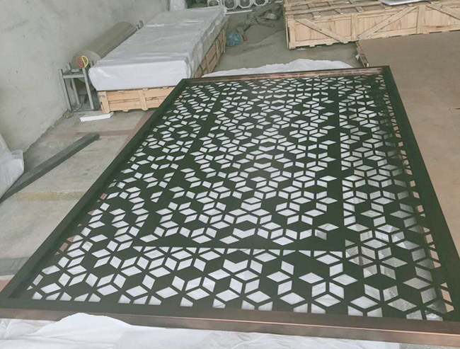 不锈钢激光屏风