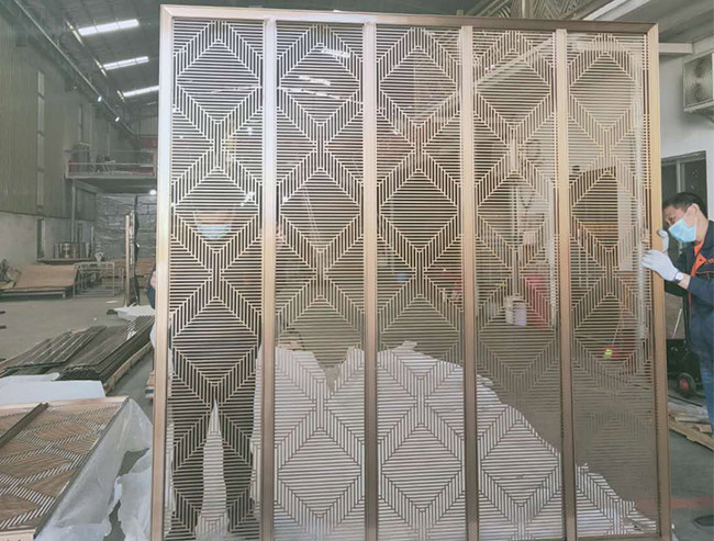 不锈钢激光屏风