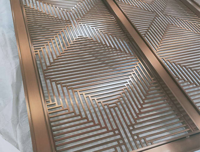 不锈钢激光屏风