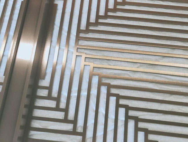 不锈钢激光屏风