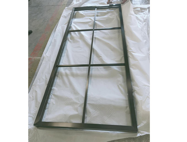 不锈钢玻璃框屏风