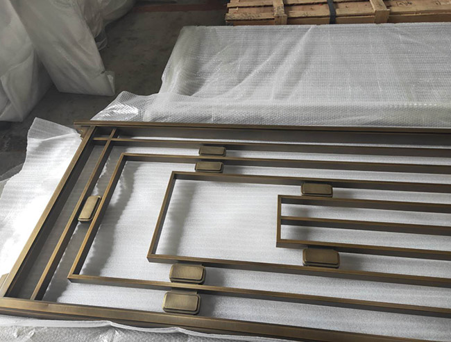 不锈钢简易屏风