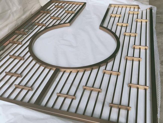 不锈钢简易屏风