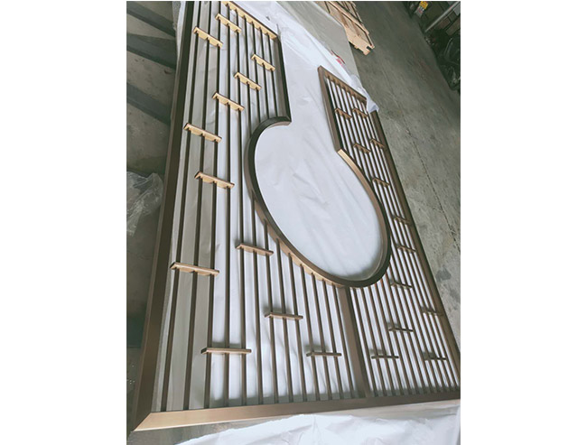 不锈钢简易屏风