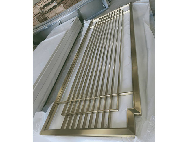 不锈钢简易屏风