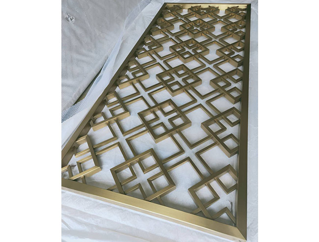 不锈钢管制屏风