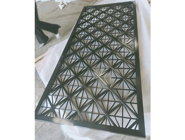 不锈钢管制屏风